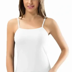 Kadın Siyah İp Askılı Basic Atlet